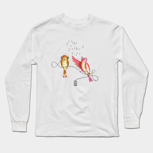 Singing bird Long Sleeve T-Shirt